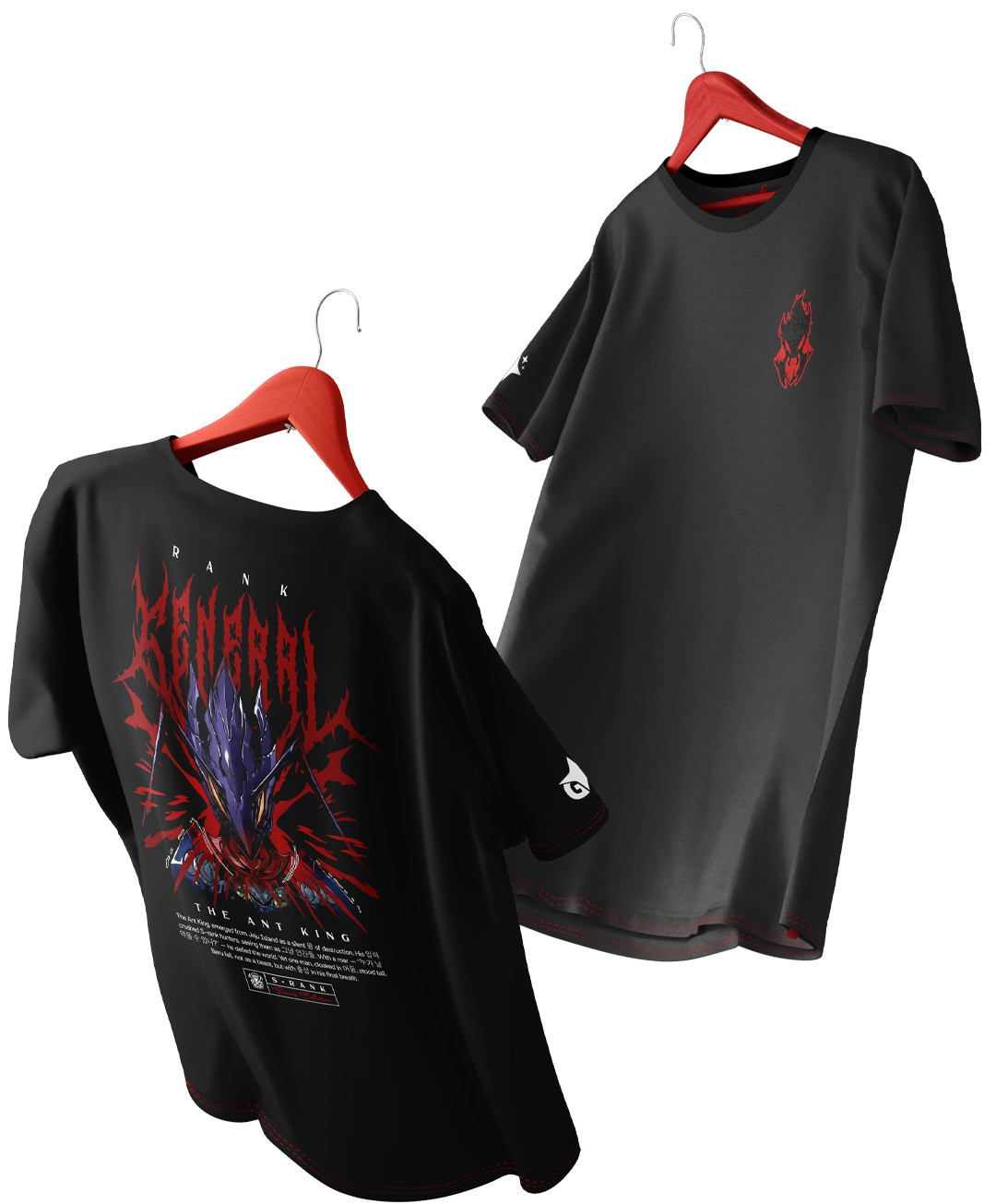 Hoodie “Beru The Ant King” Solo Leveling - Oversized Long Fit Unisex