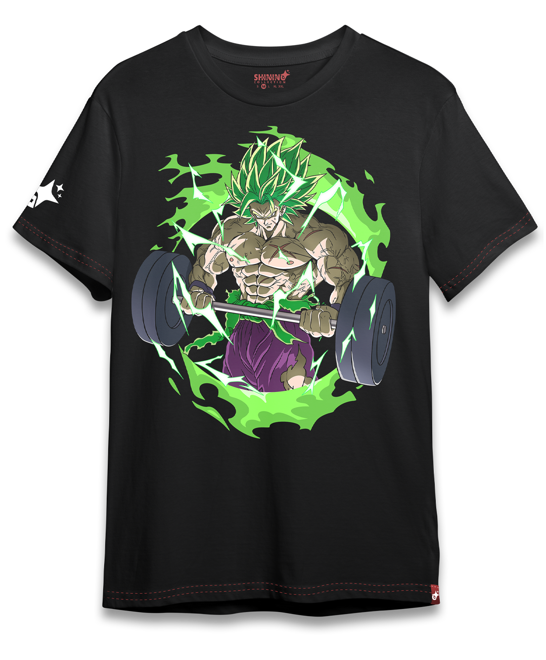 Polera Broly Gym Dragon Ball Z Gym Oversized Long Fit Unisex