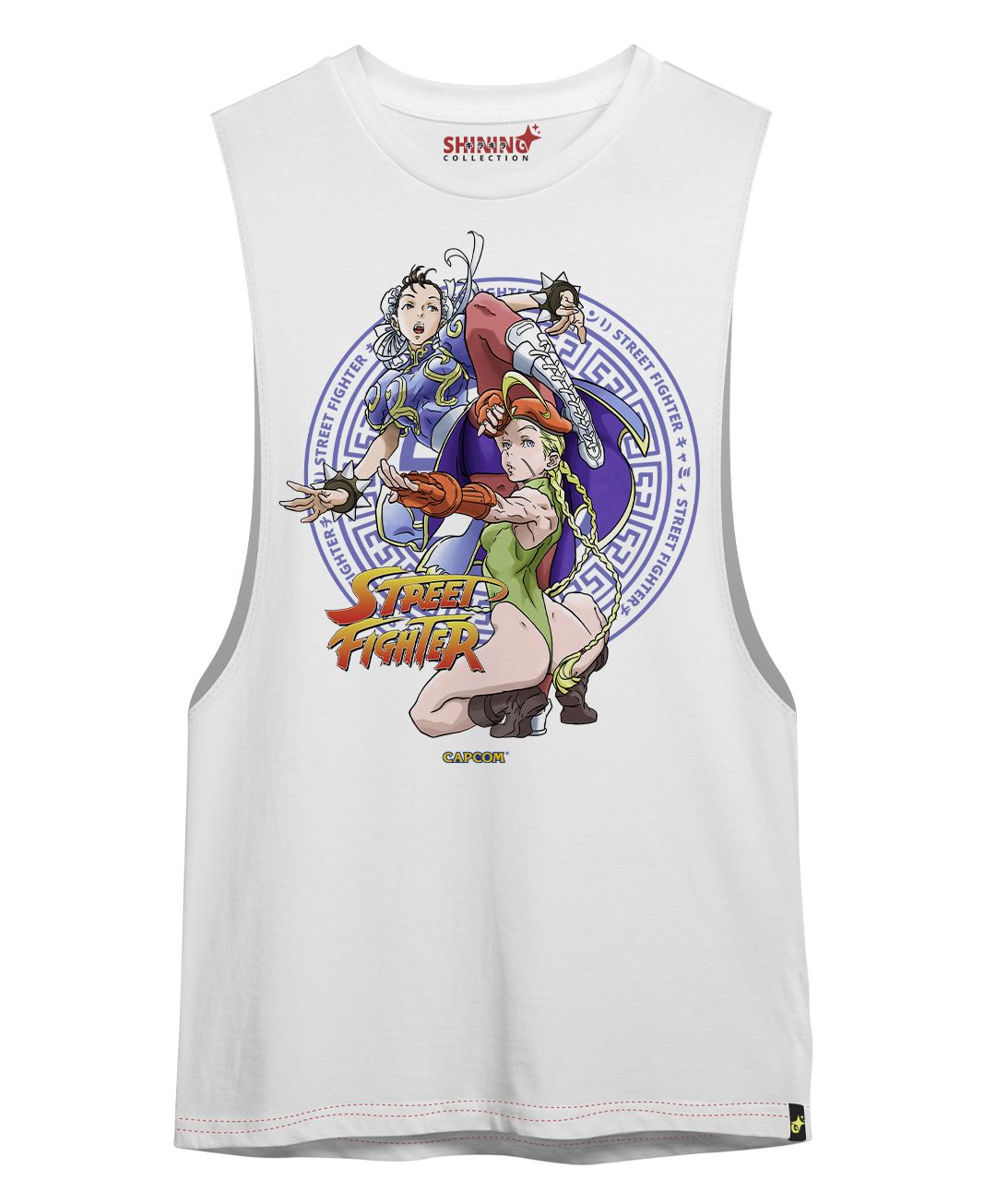 Polera Chun-Li & amp; Cammy Long Fit Unisex