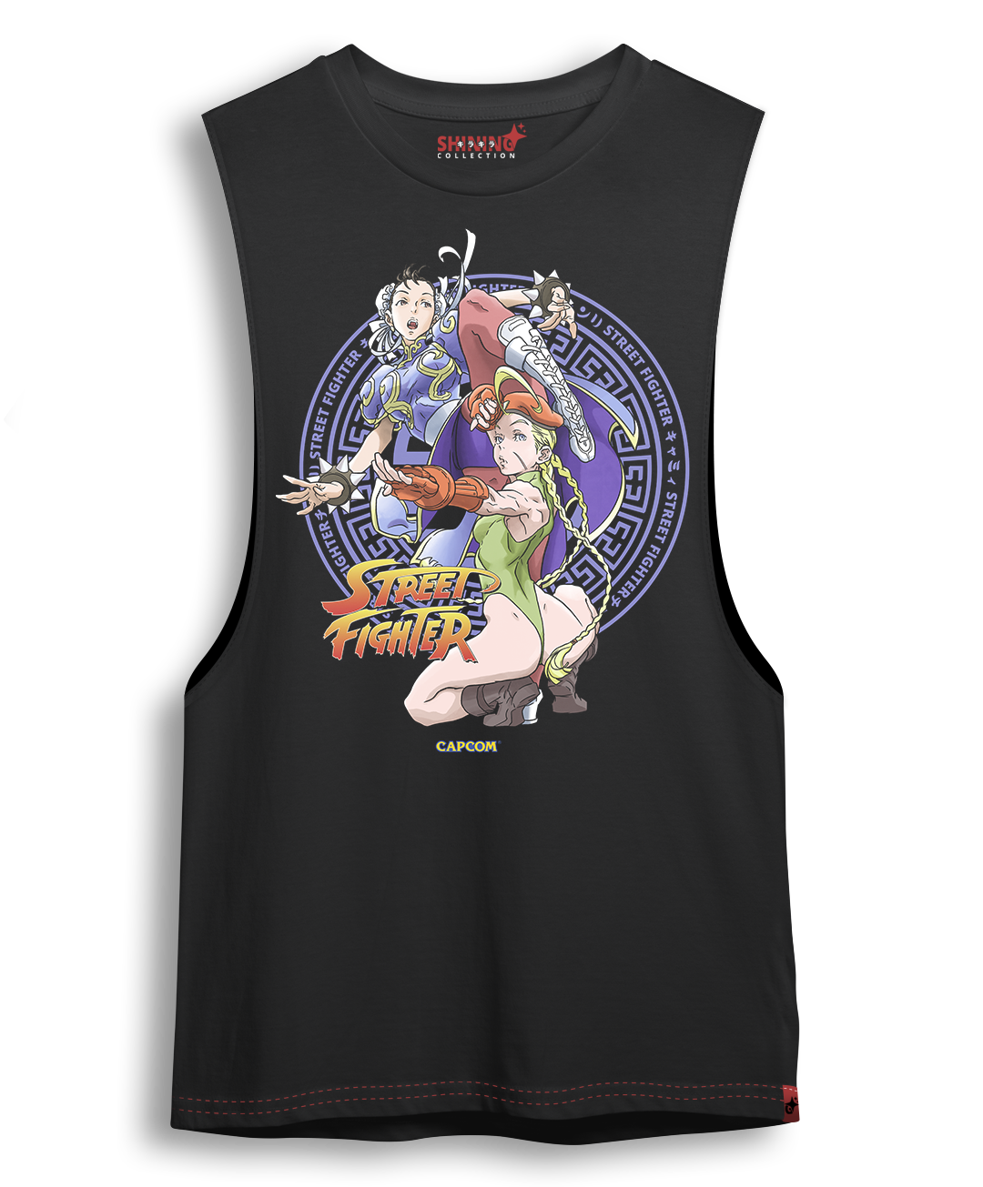 Polera Chun-Li & amp; Cammy Long Fit Unisex