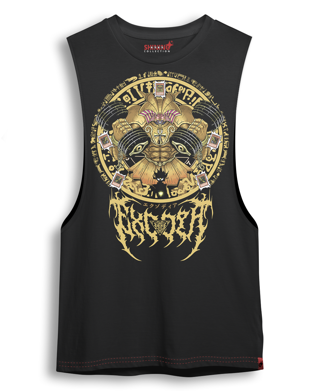 Polera Exodia Gym Yu-Gi-Oh! Long Fit Unisex