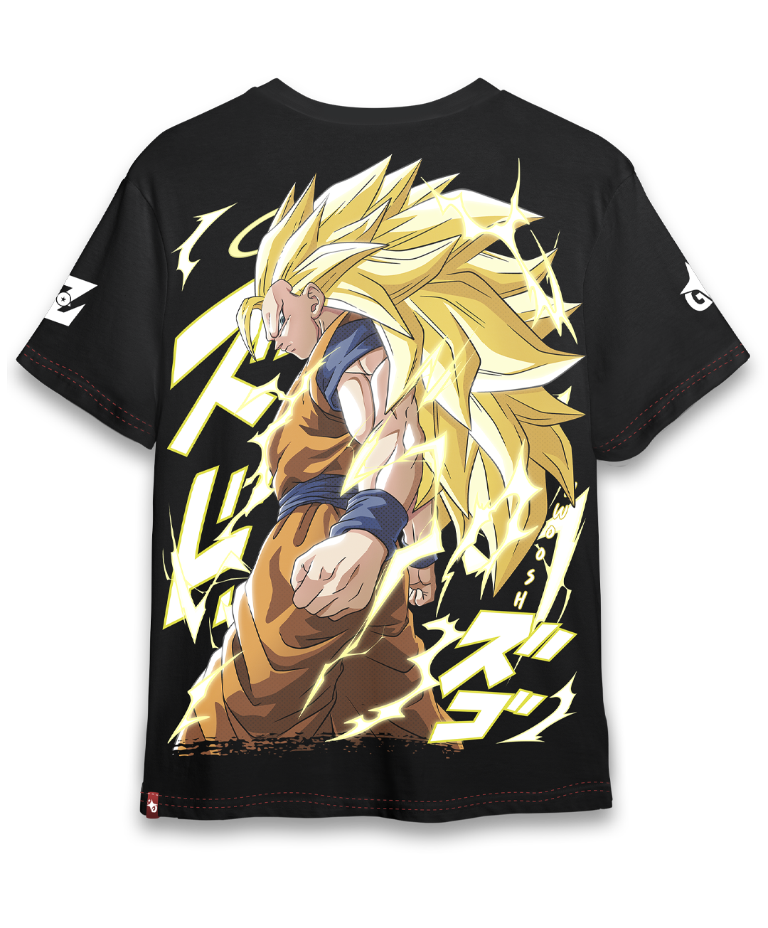 Polera Full Art Goku Super Saiyan 3 - Dragon Ball Z - Oversized Long Fit Unisex