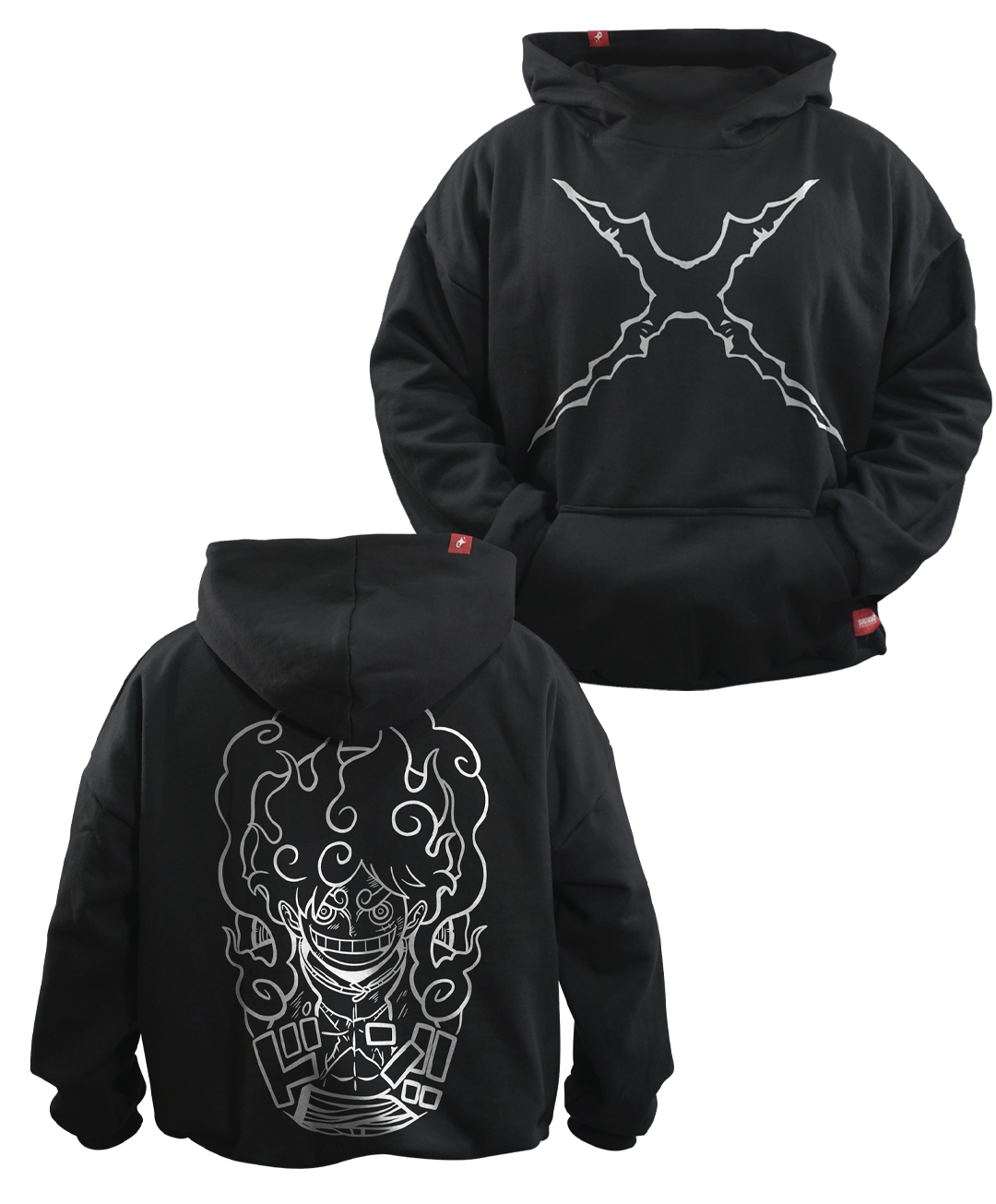 Hoodie Luffy Gear 5 - One piece Oversized Unisex