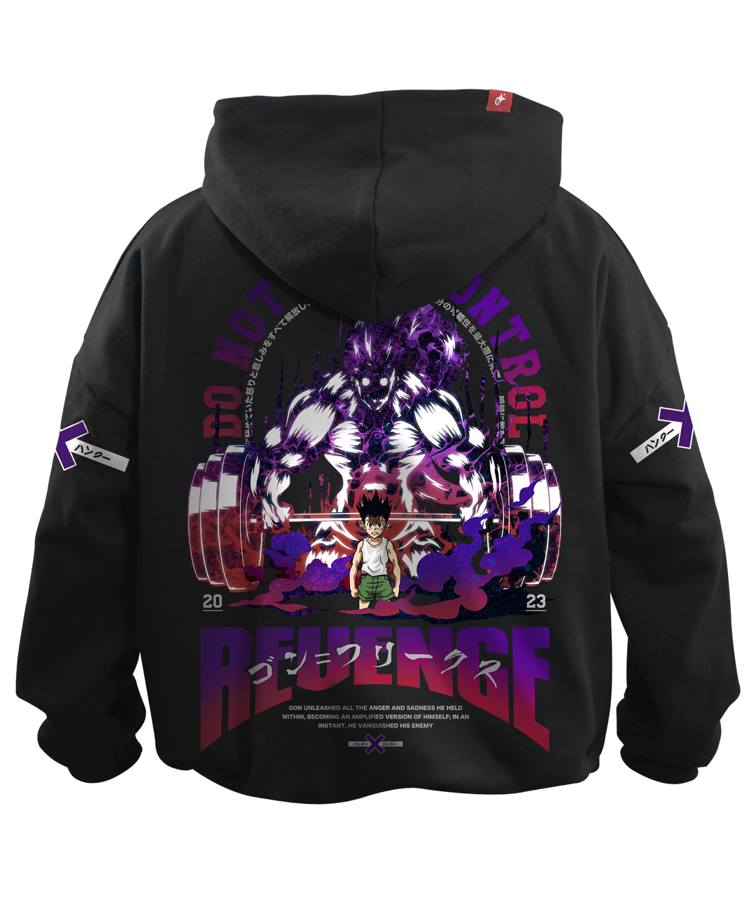 Hoodie Super Gon Oversized Unisex