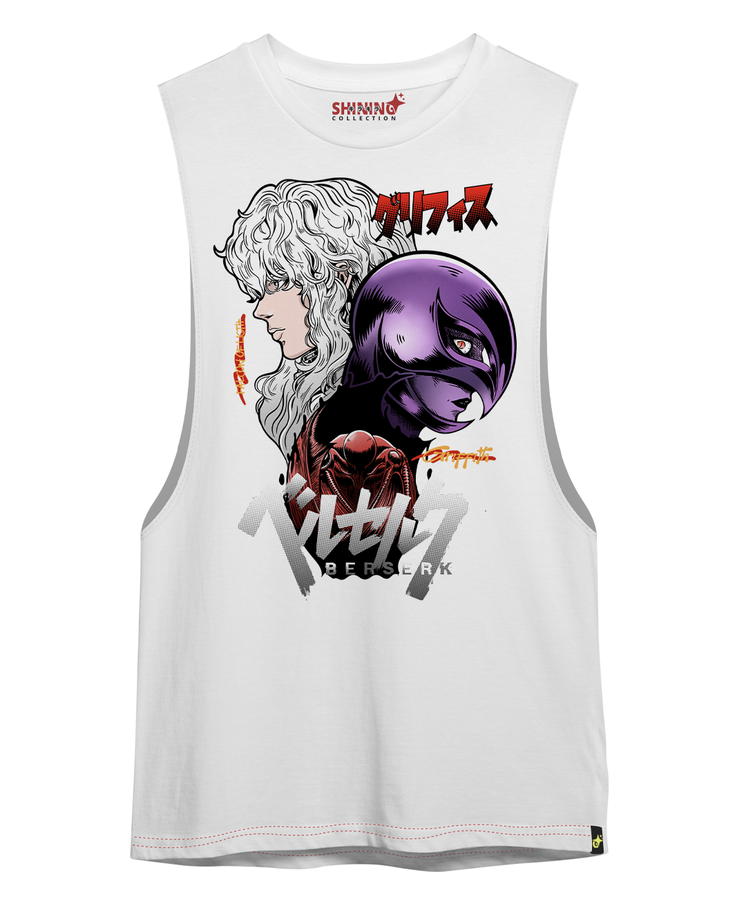 Polera Griffith Berserk Oversized Long Fit Unisex