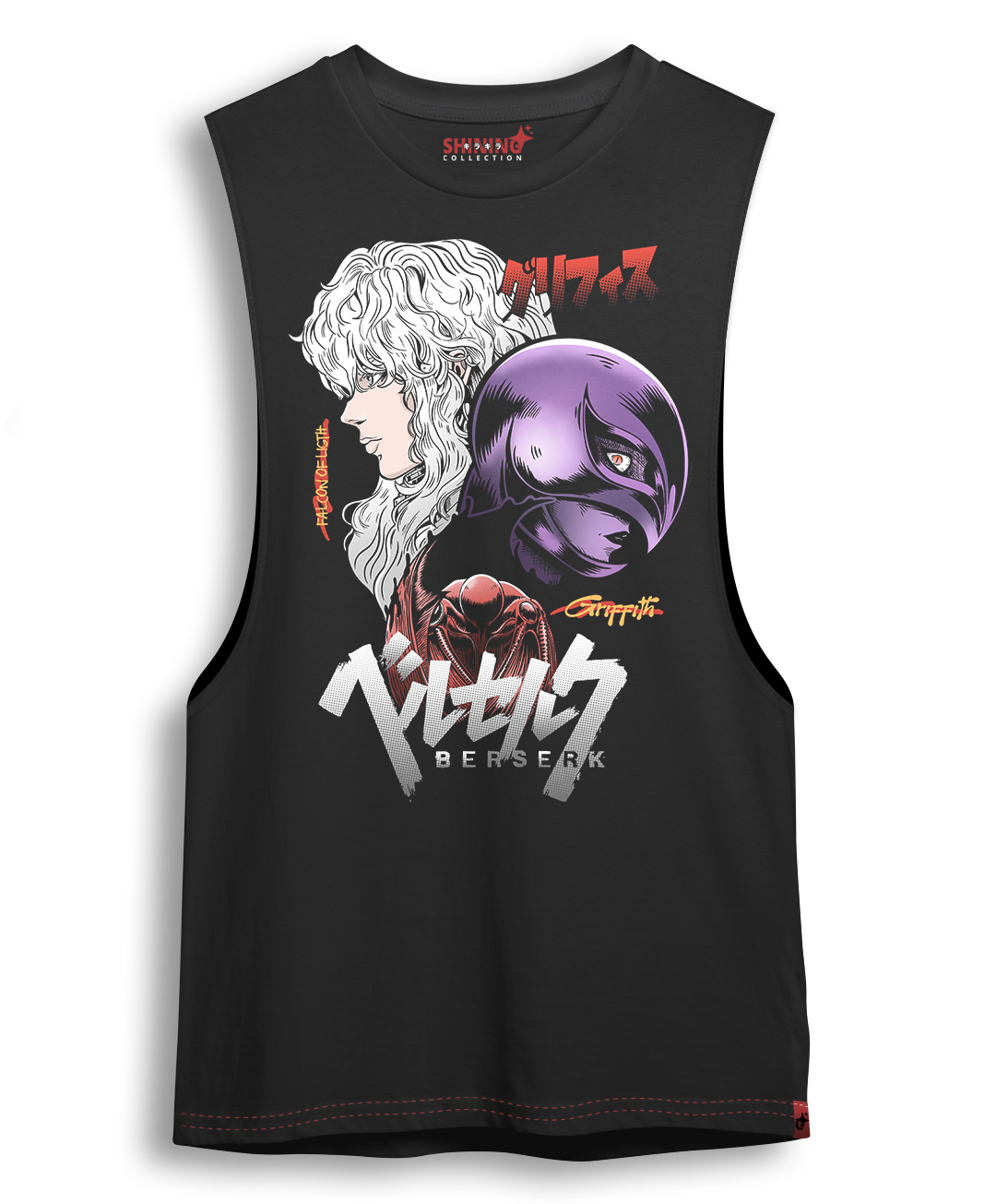 Polera Griffith Berserk Oversized Long Fit Unisex