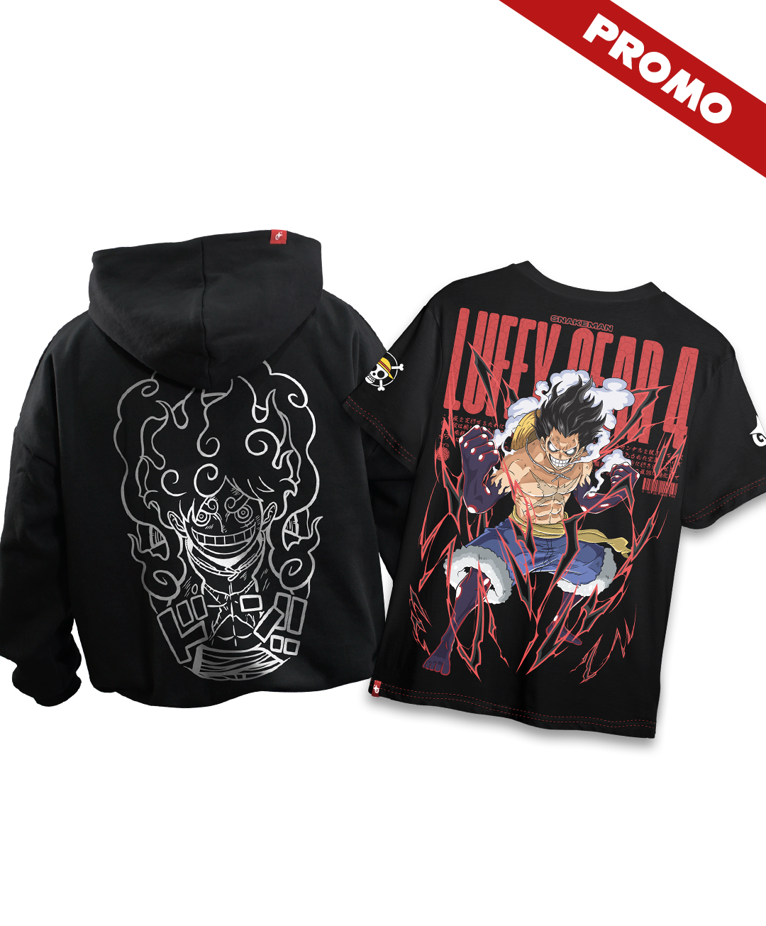 Promo Hoodie Luffy Gear 5 + Full Art Luffy Gear 4