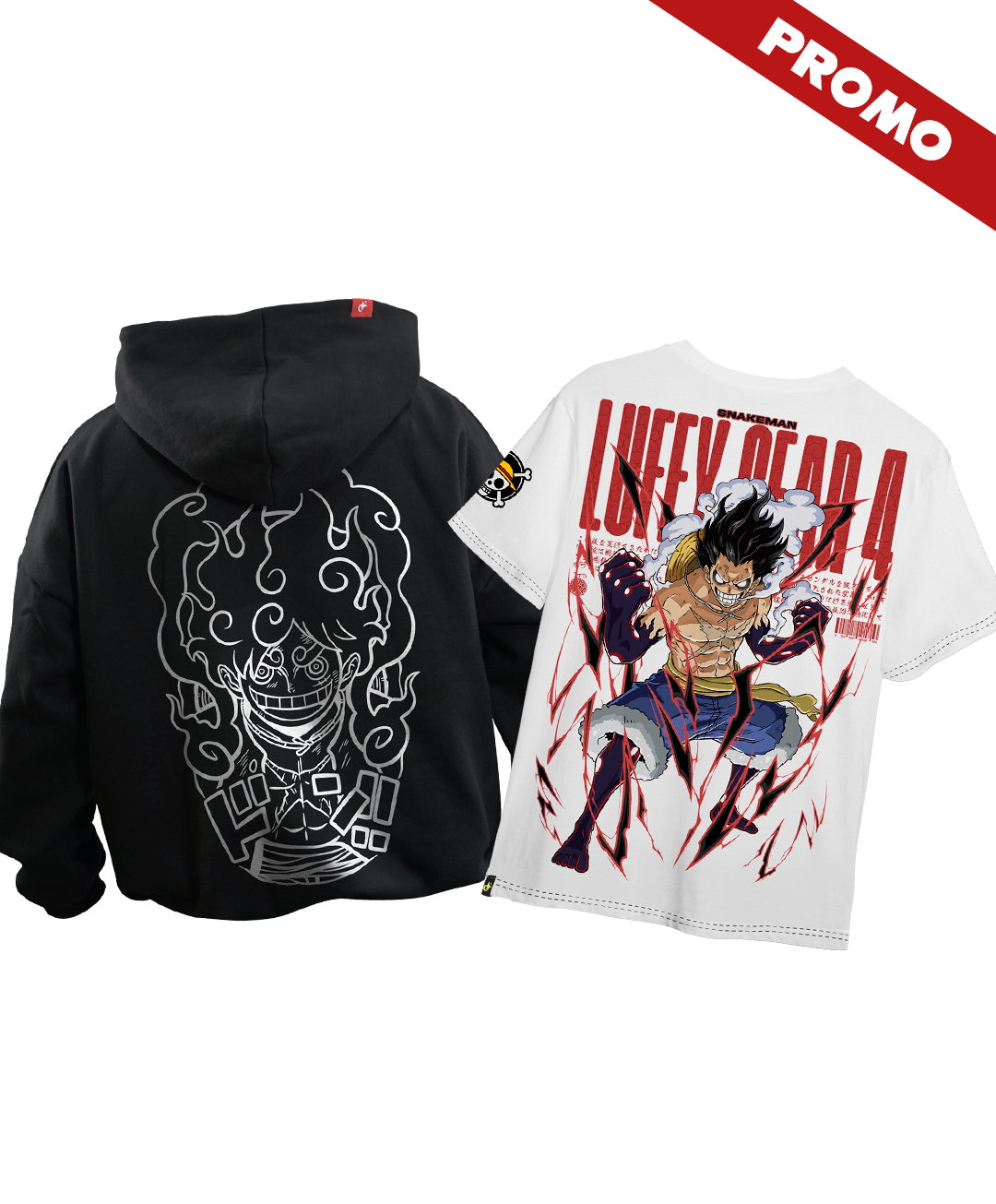 Promo Hoodie Luffy Gear 5 + Full Art Luffy Gear 4