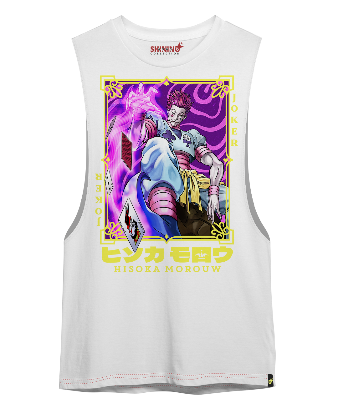 Polera Hisoka Morow Hunter x Hunter Oversized Long Fit Unisex