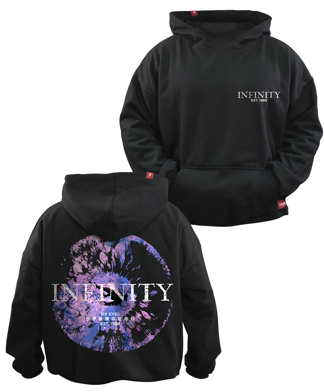 Hoodie Saturo Gojo Infinity - Jujutsu Kaisen Oversized Unisex