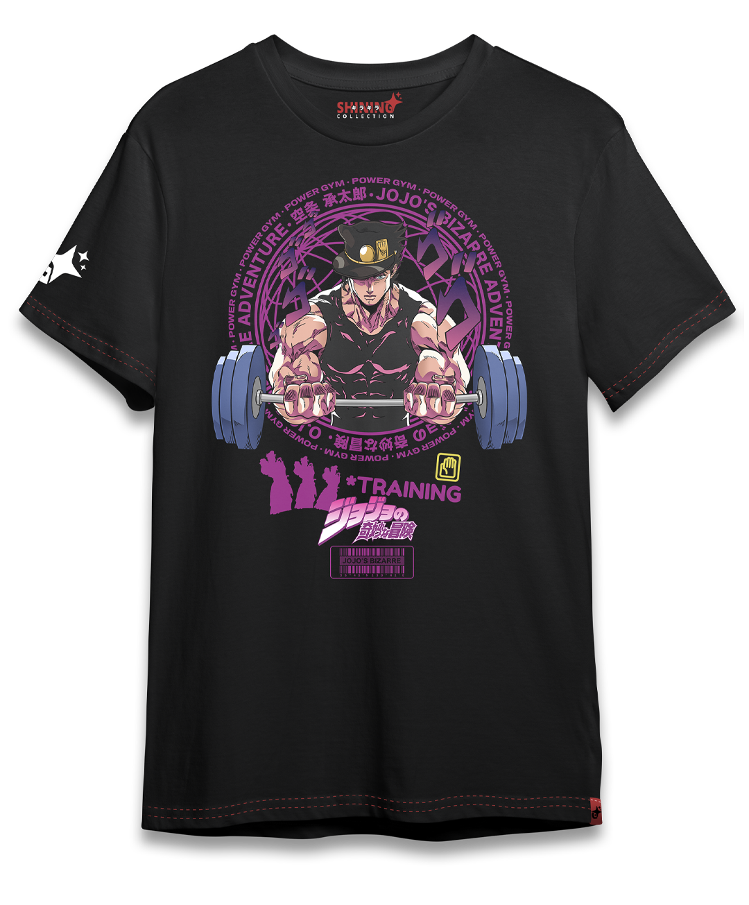 Polera Jotaro Kujo Gym - Jojo's Bizarre Adventure Long Fit Unisex
