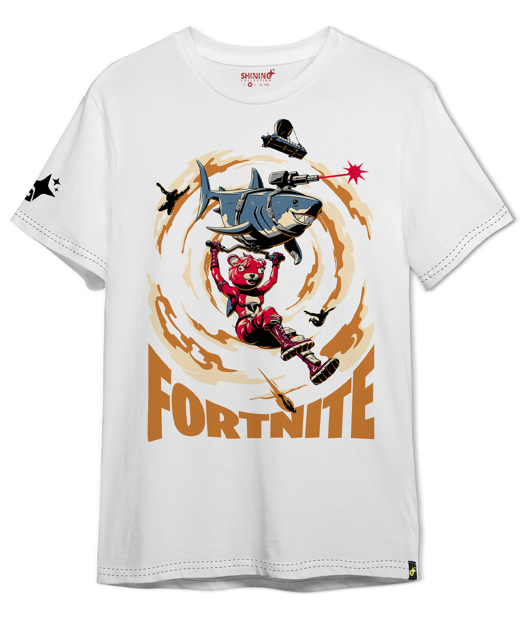 Polera KID Fortnite Oversized Long Fit Unisex
