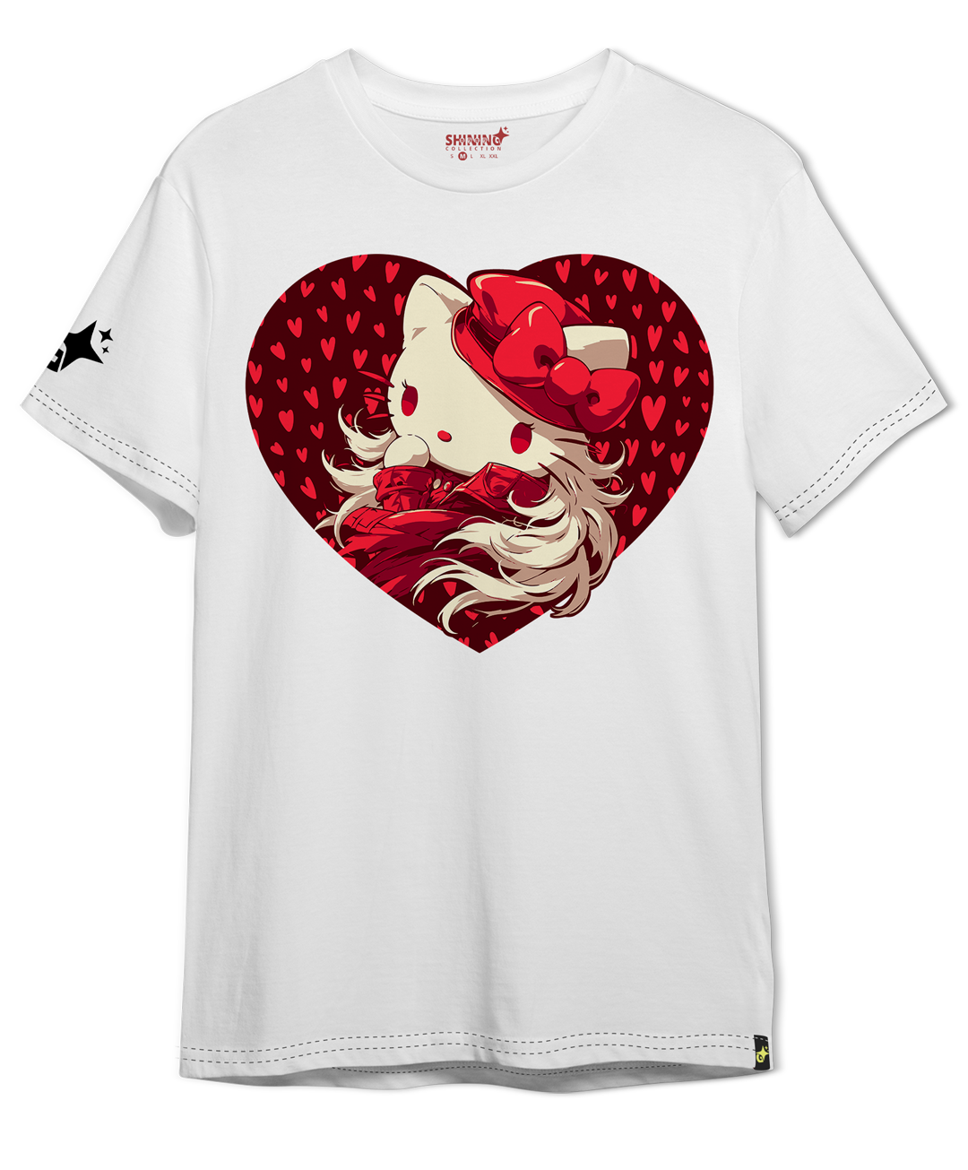 Polera KID Kitty Oversized Long Fit Unisex