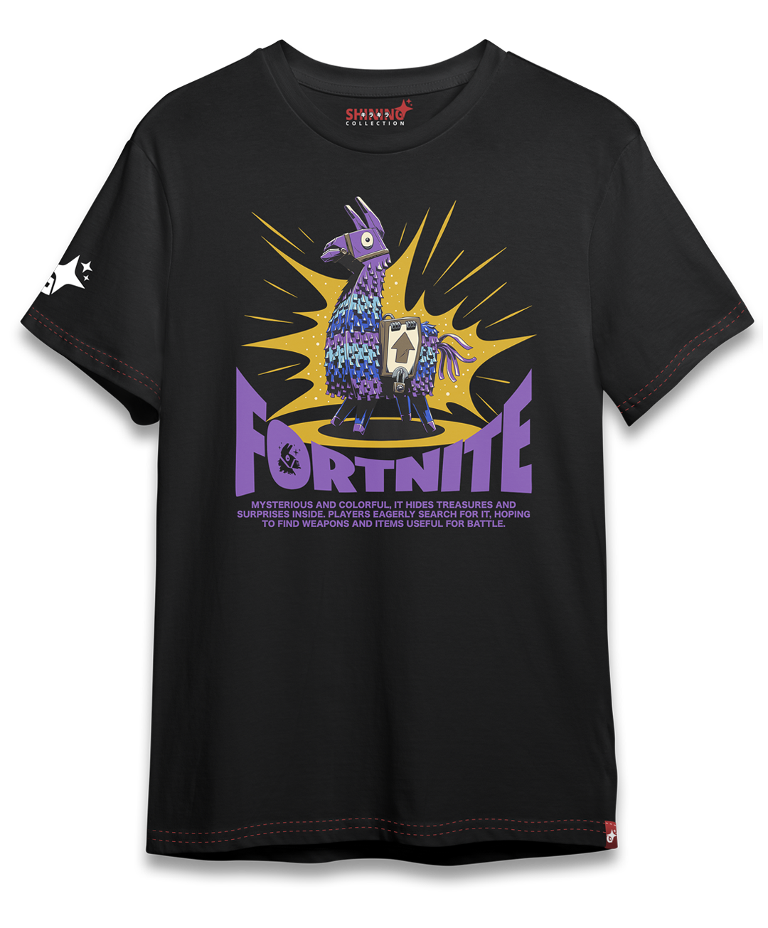 Polera KID Llama - Fortnite Oversized Long Fit Unisex