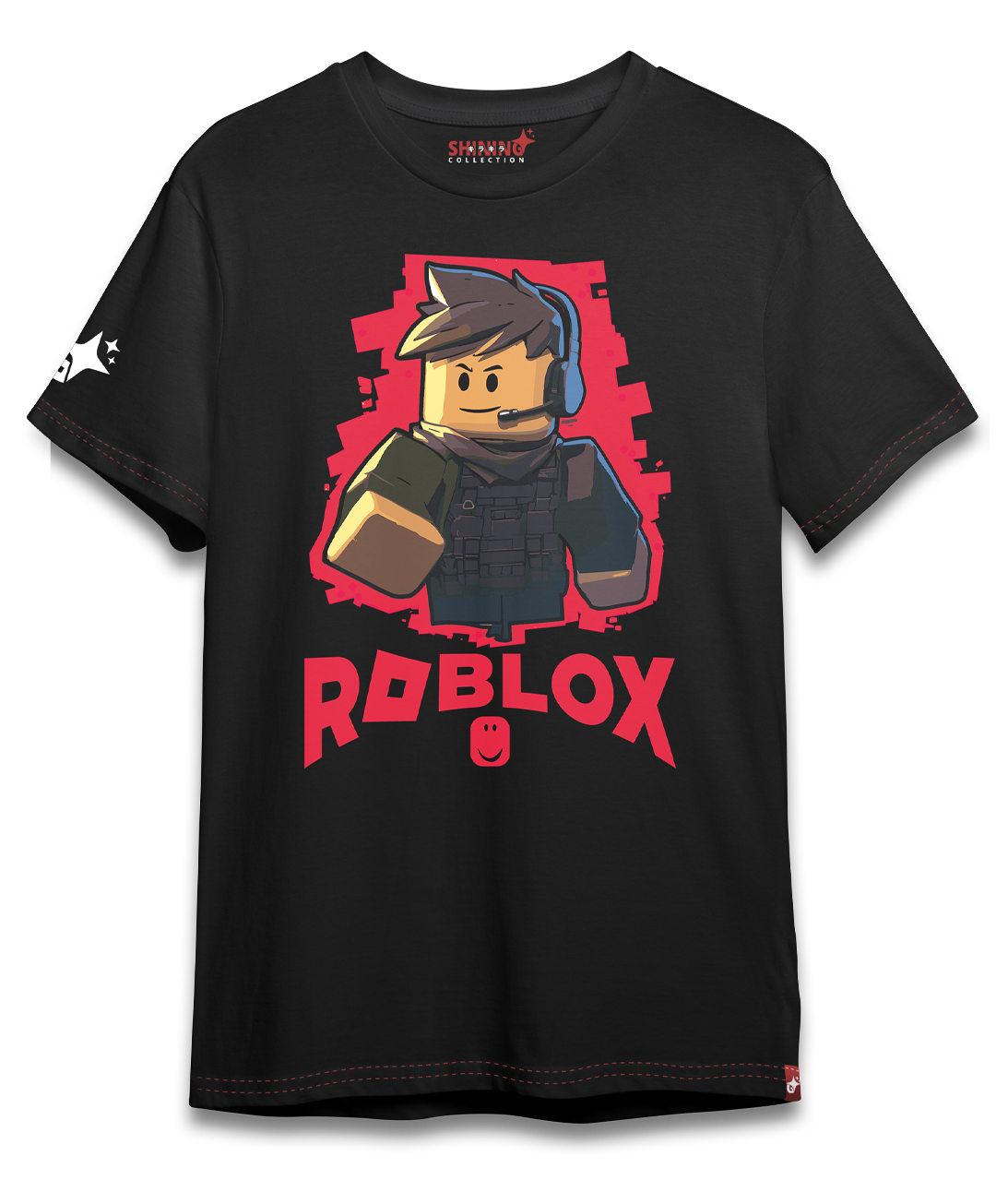 Polera KID Roblox Oversized Long Fit Unisex