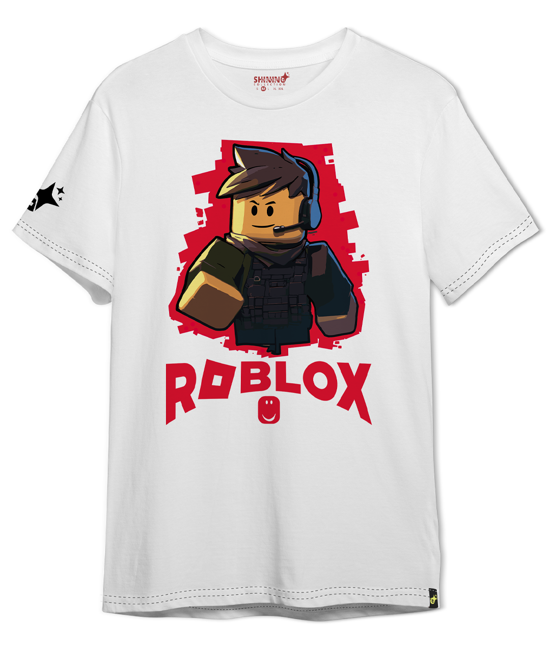 Polera KID Roblox Oversized Long Fit Unisex