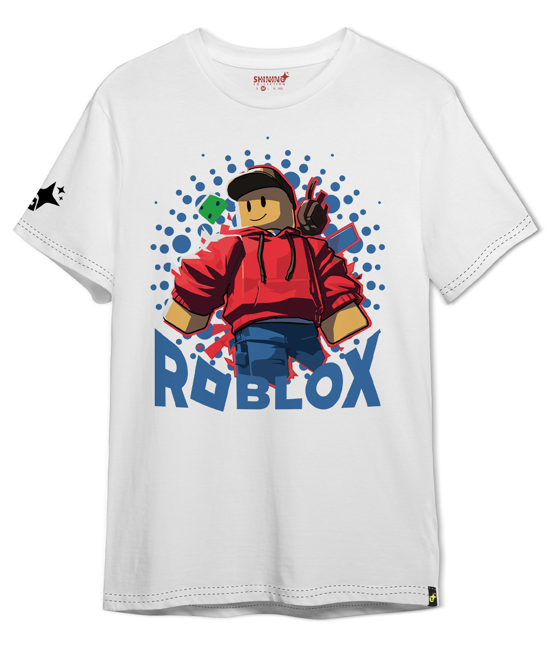 Polera KID Roblox Style Oversized Long Fit Unisex