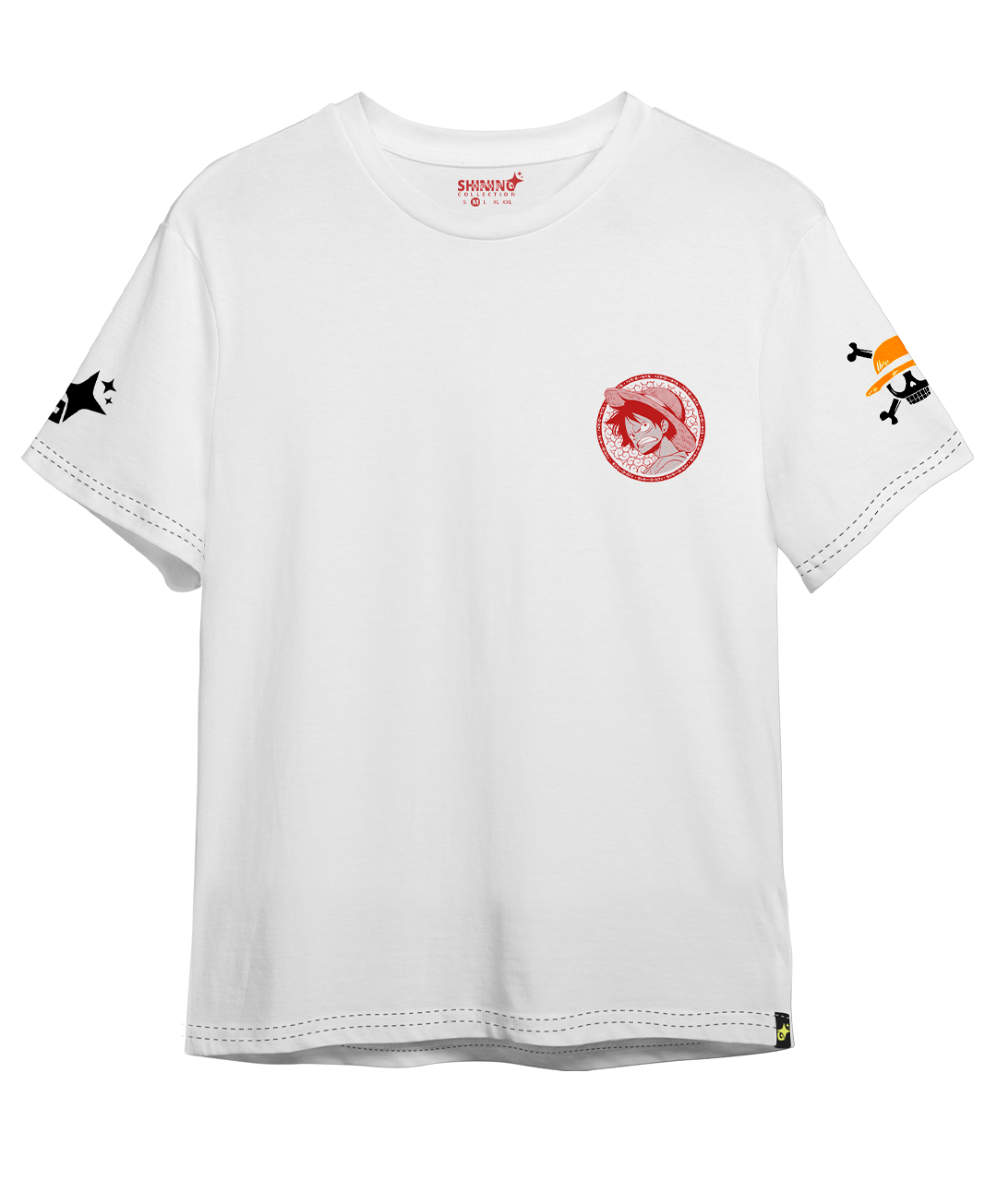 Polera Full Art Luffy SnakeMan - One piece - Oversized Long Fit Unisex