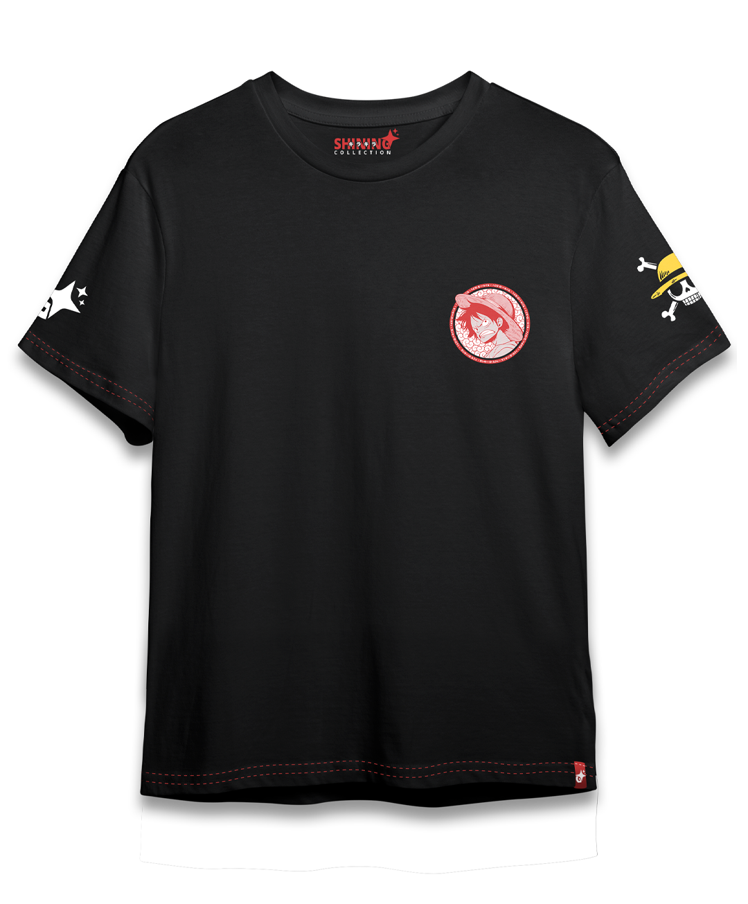 Polera Full Art Luffy SnakeMan - One piece - Oversized Long Fit Unisex