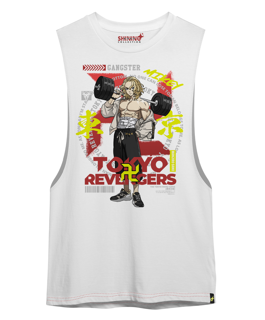 Polera Manjiro Sano - Tokyo Revengers Oversized Long Fit Unisex