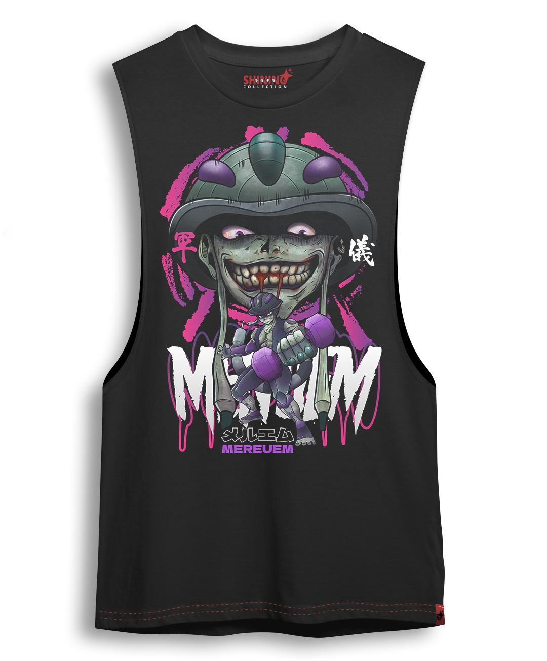 Polera Furia Real: Meruem Desatado - Hunter X Oversized Long Fit Unisex