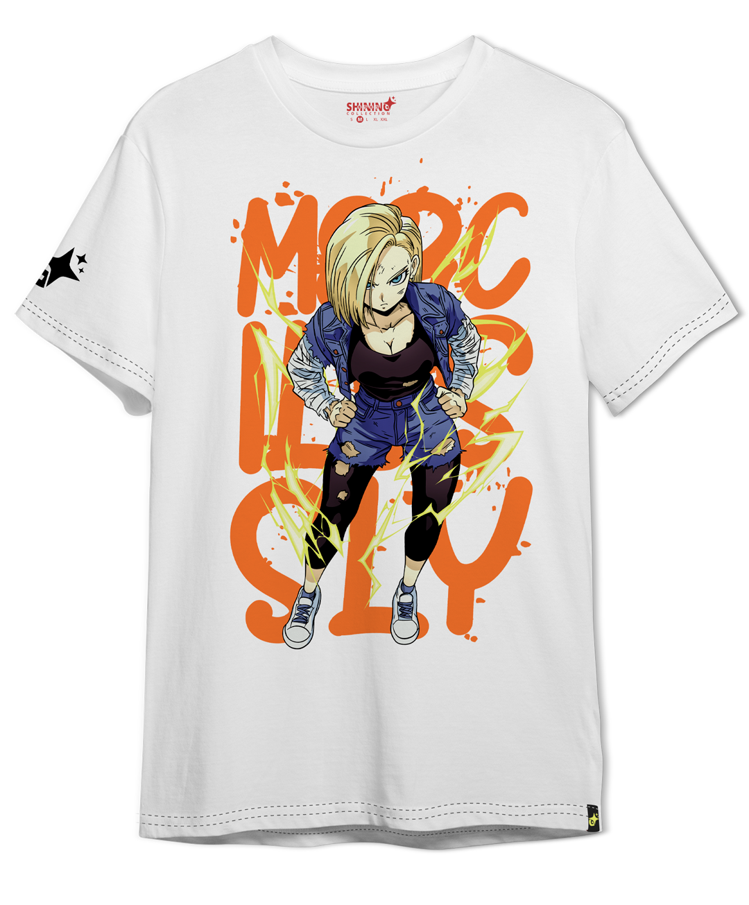 Polera Androide 18 - Dragon ball Z - Oversized Long Fit Unisex
