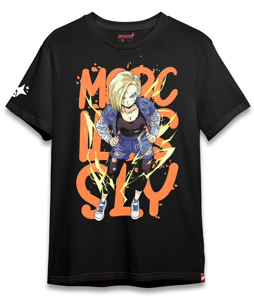 Polera Androide 18 - Dragon ball Z - Oversized Long Fit Unisex