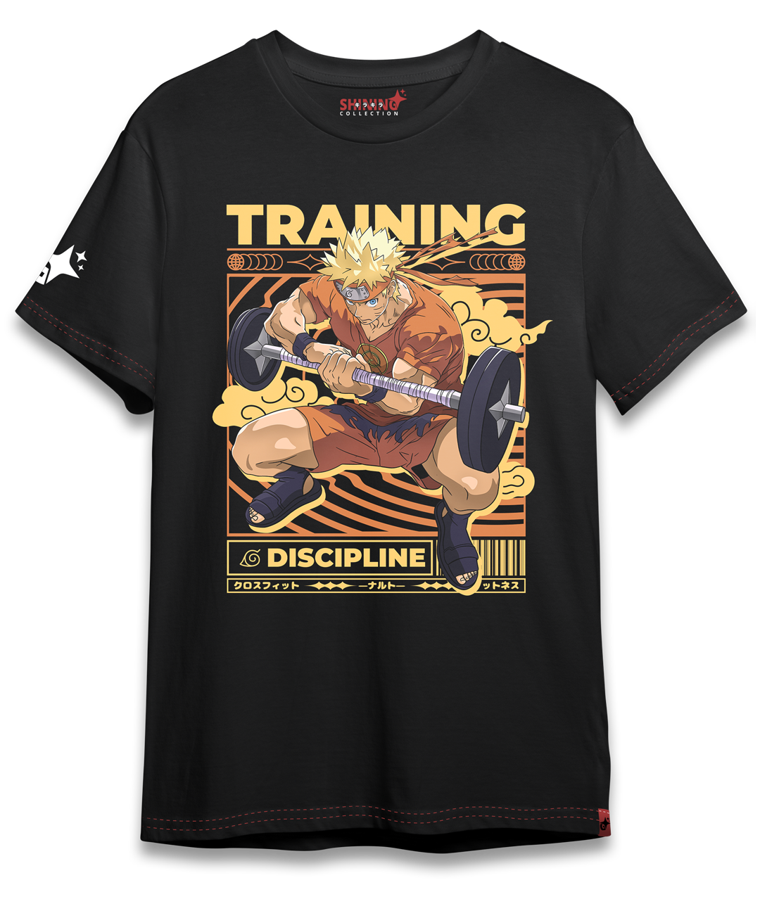 Polera Naruto Training Oversized Long Fit Unisex