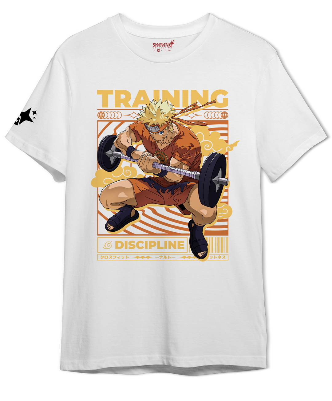 Polera Naruto Training Oversized Long Fit Unisex