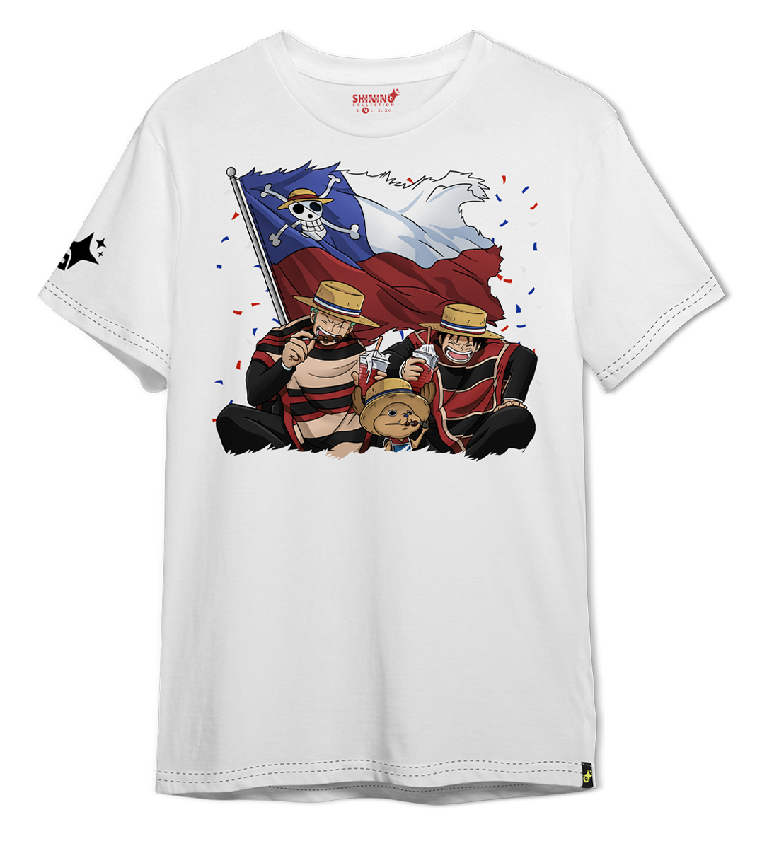 Polera One Piece Chile Oversized Long Fit Unisex