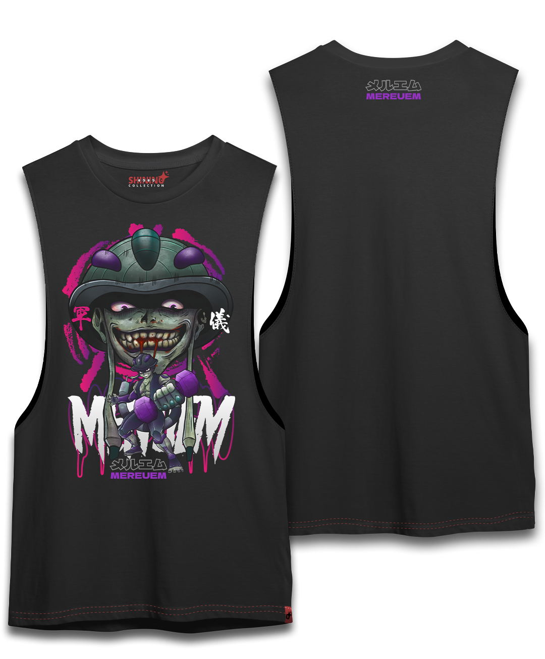 Polera Furia Real: Meruem Desatado - Hunter X Oversized Long Fit Unisex