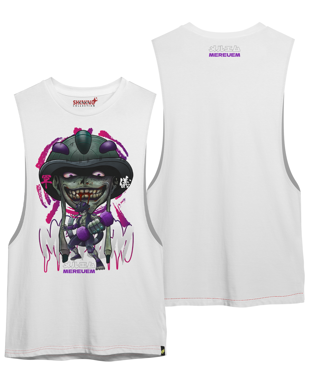 Polera Furia Real: Meruem Desatado - Hunter X Oversized Long Fit Unisex