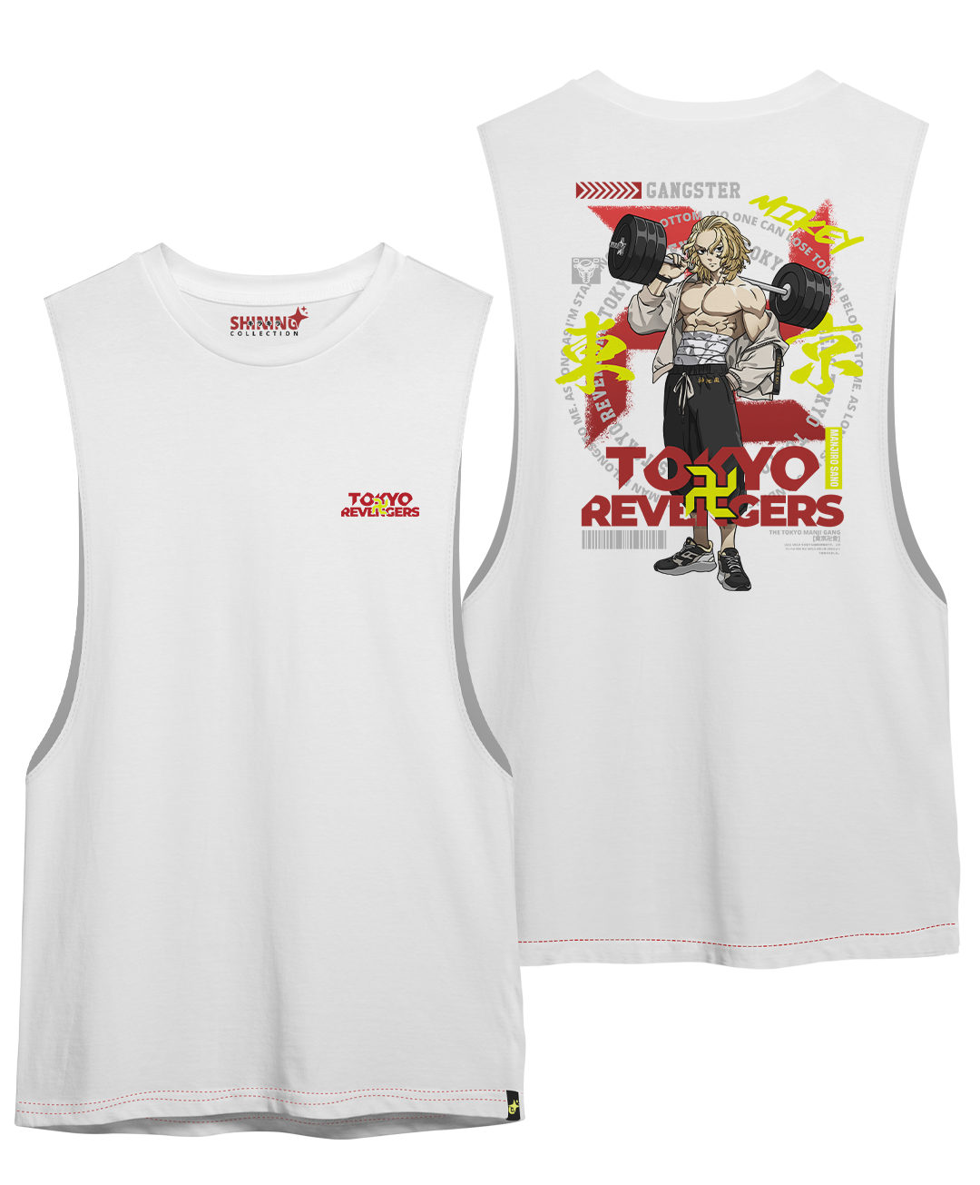 Polera Manjiro Sano - Tokyo Revengers Oversized Long Fit Unisex