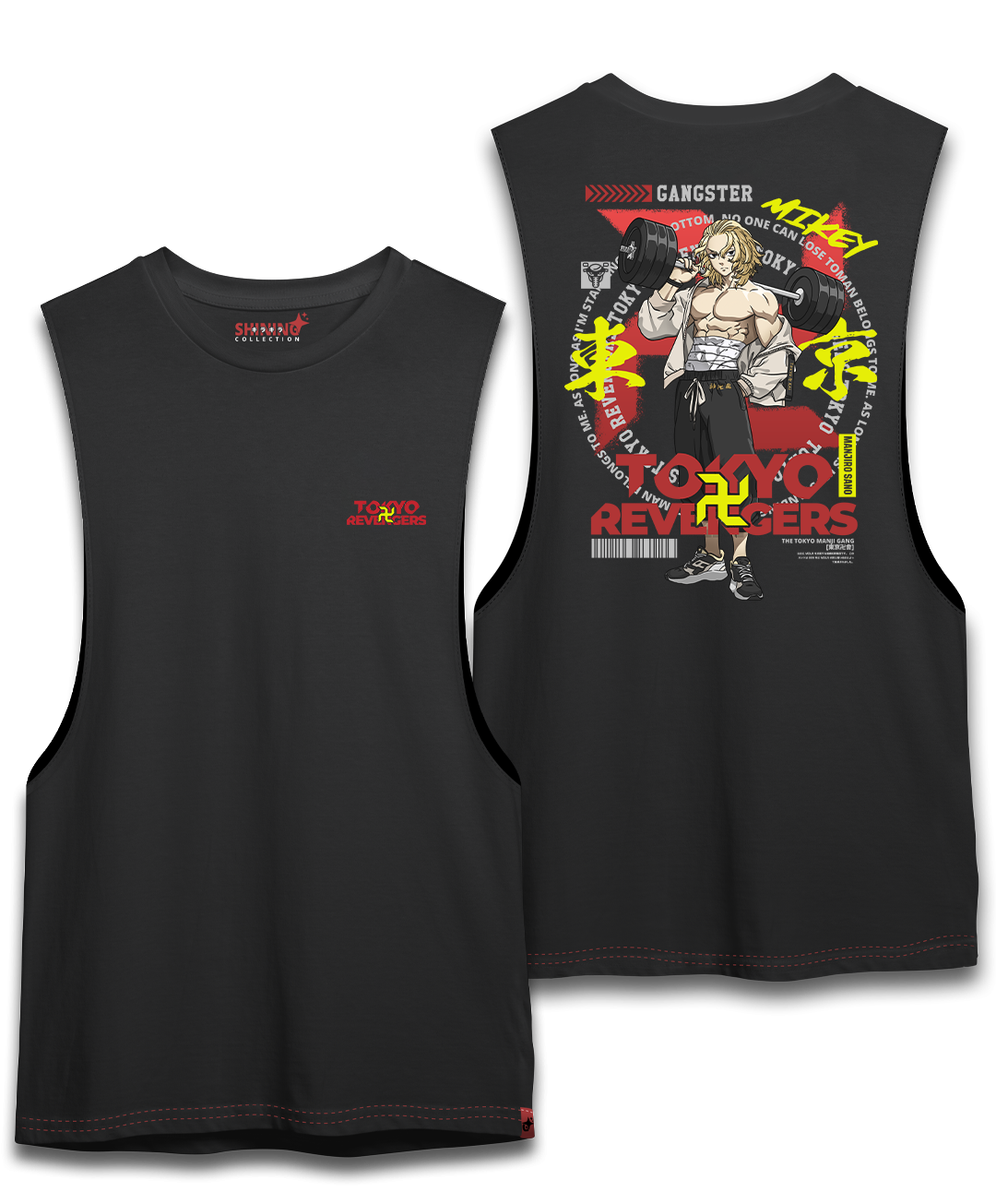 Polera Manjiro Sano - Tokyo Revengers Oversized Long Fit Unisex