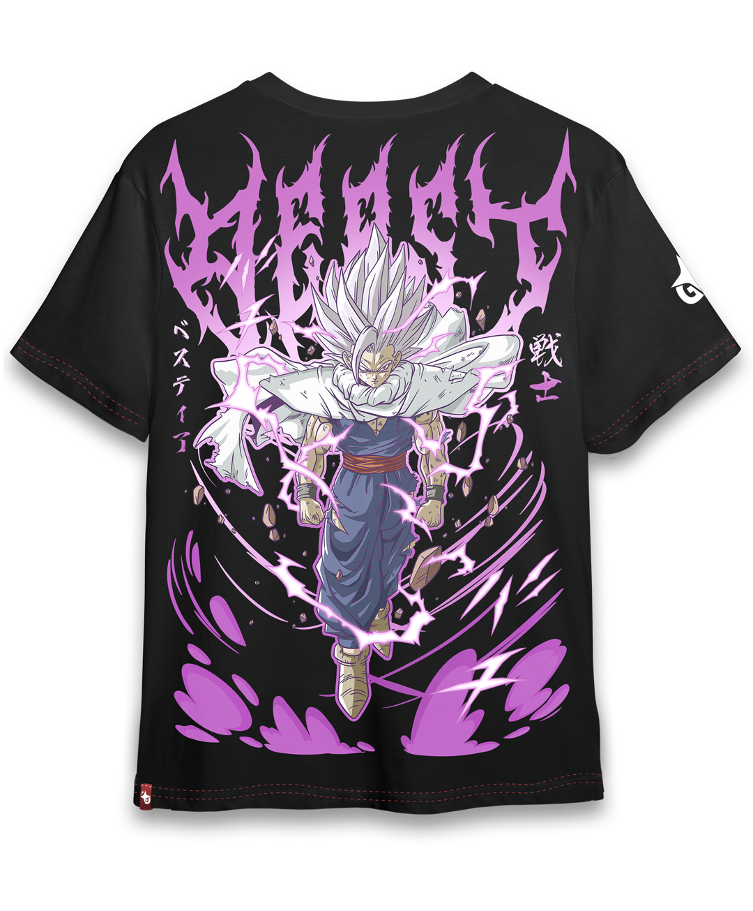 Polera Full Art Gohan Bestia - Dragon Ball Z - Oversized Long Fit Unisex