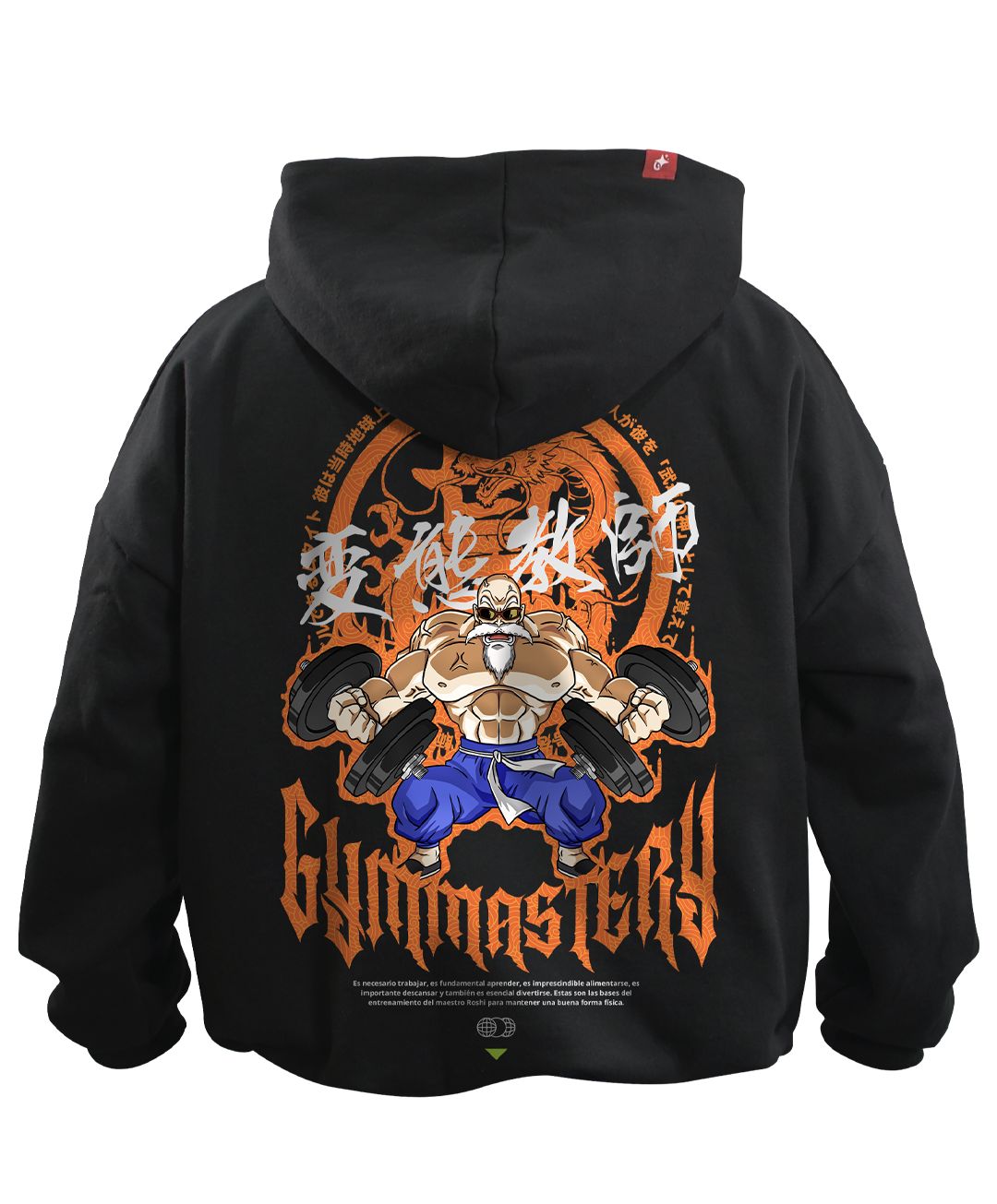 Hoodie Maestro Roshi Dragon Ball Z Oversized Unisex