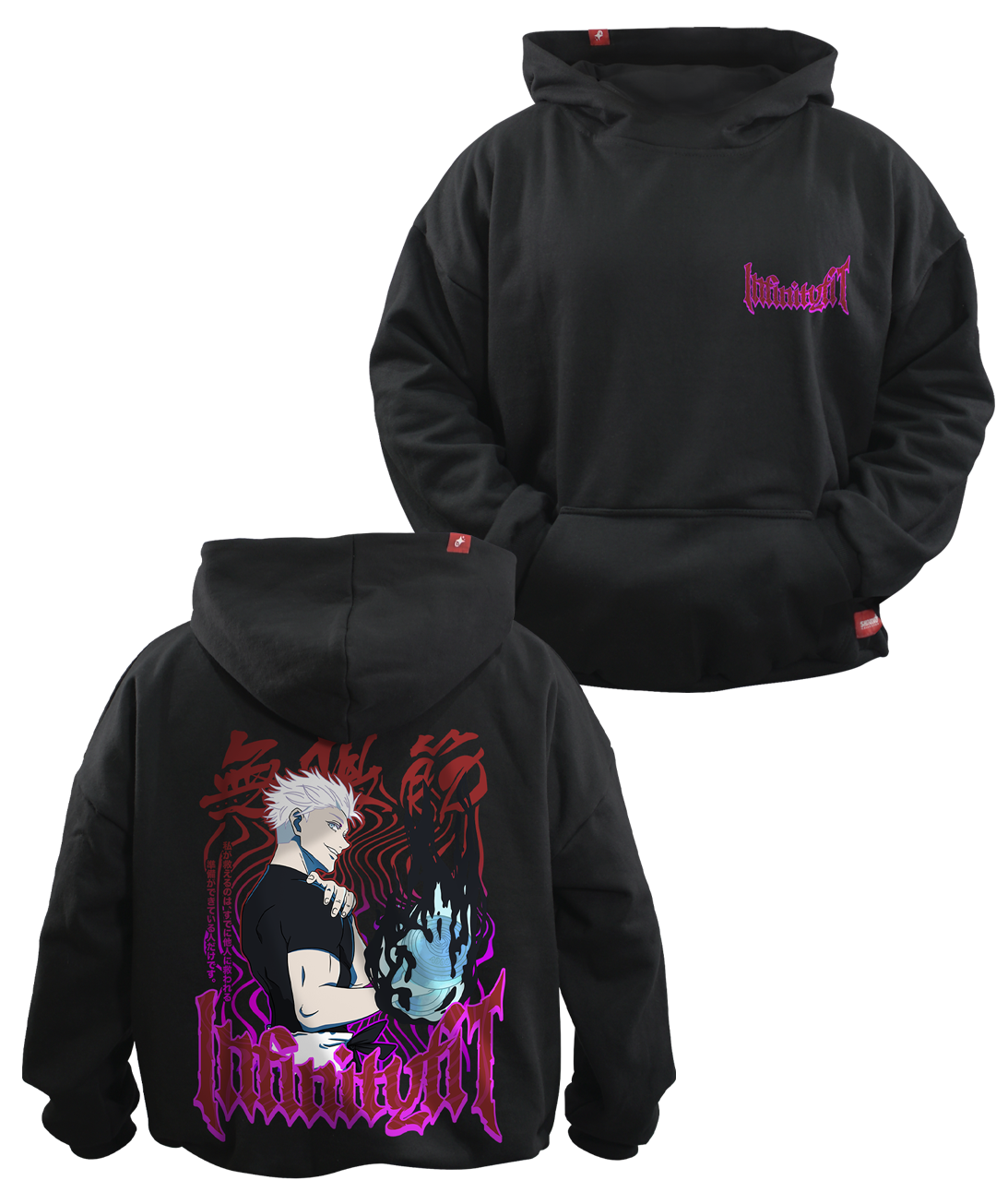 Hoodie Satoru Gojo Oversized Unisex