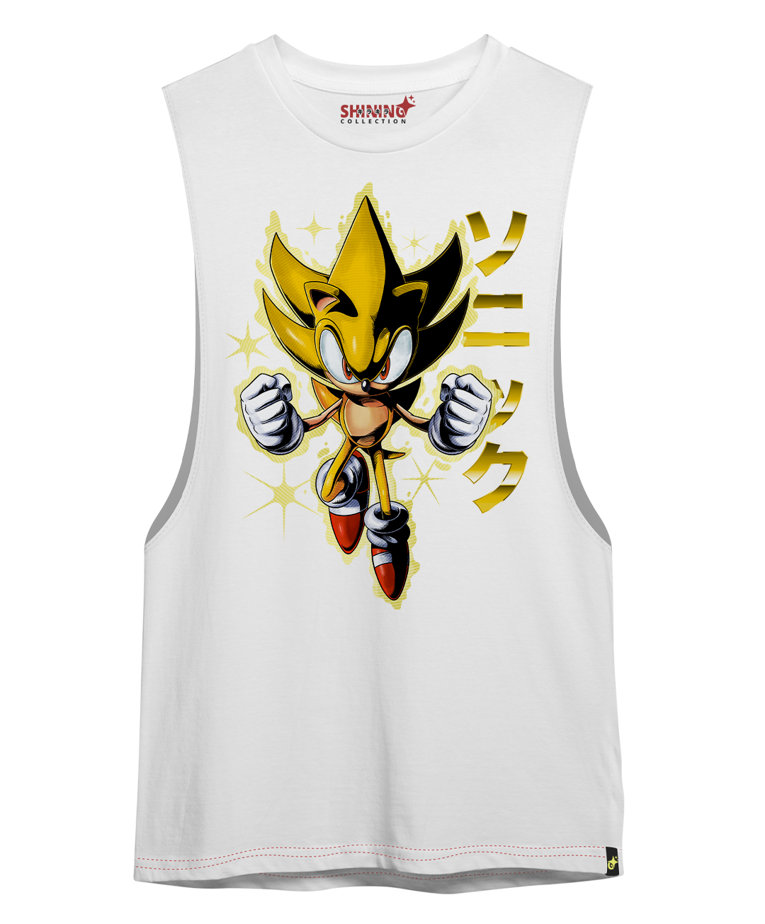 Polera Super Sonic Speedster Oversized Long Fit Unisex
