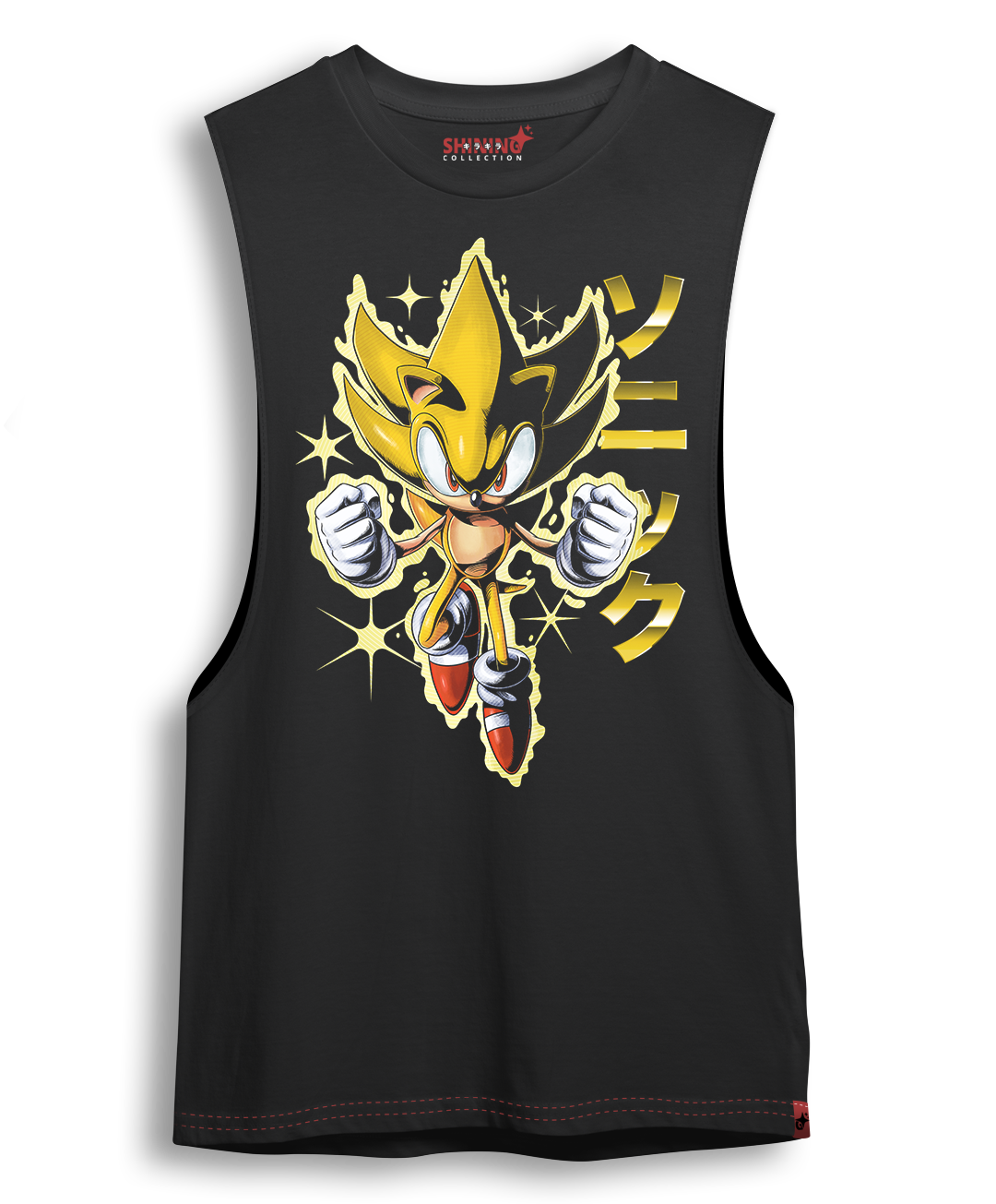Polera Super Sonic Speedster Oversized Long Fit Unisex