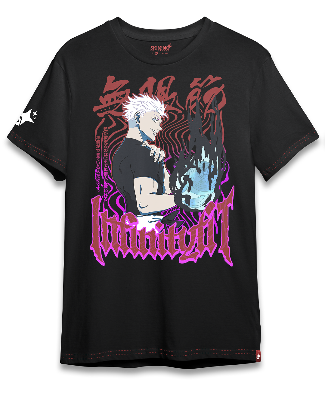 Polera KID - Satoru Gojo Gym Oversized Long Fit Unisex
