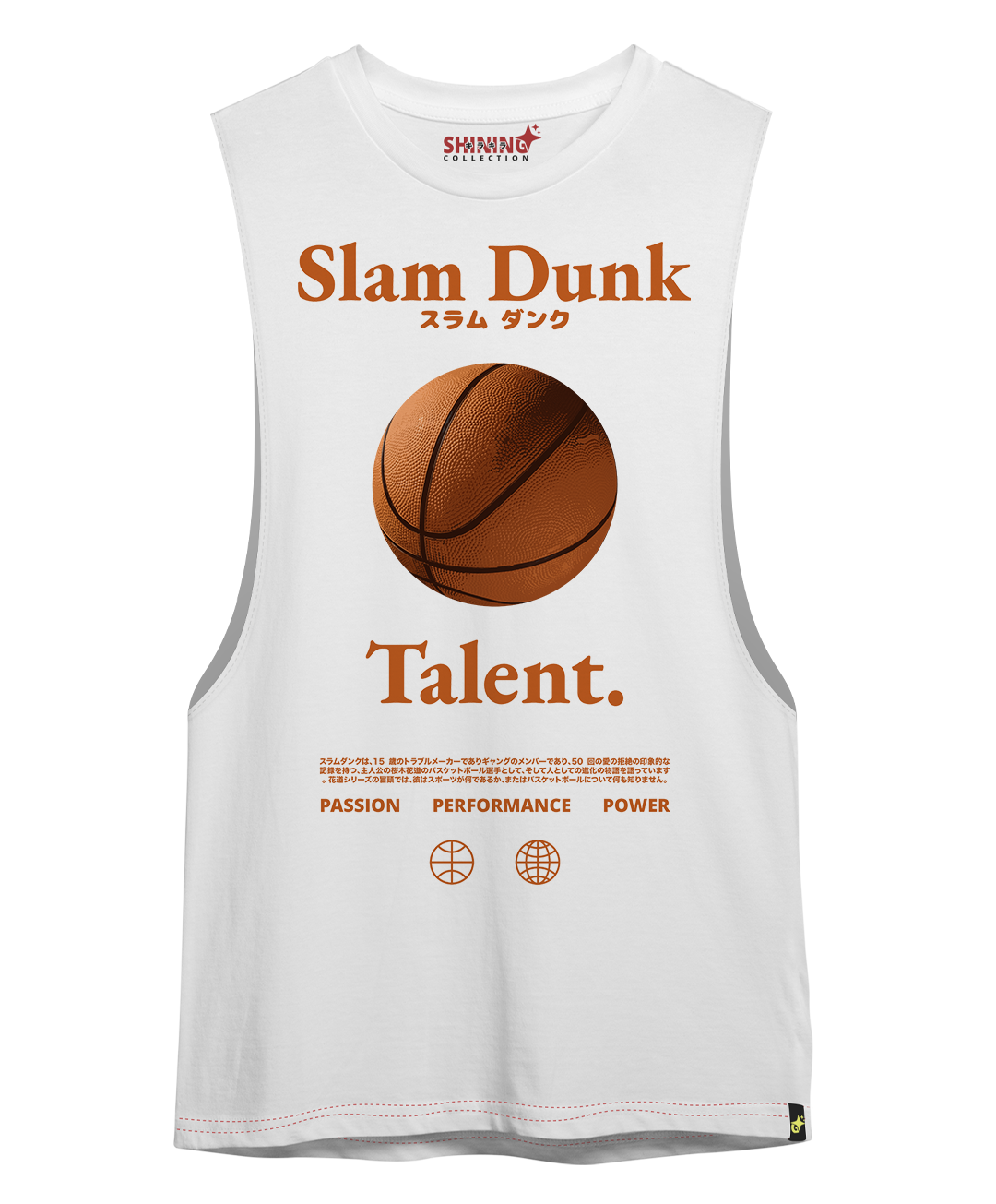 Polera Slam Dunk Talent Oversized Long Fit Unisex