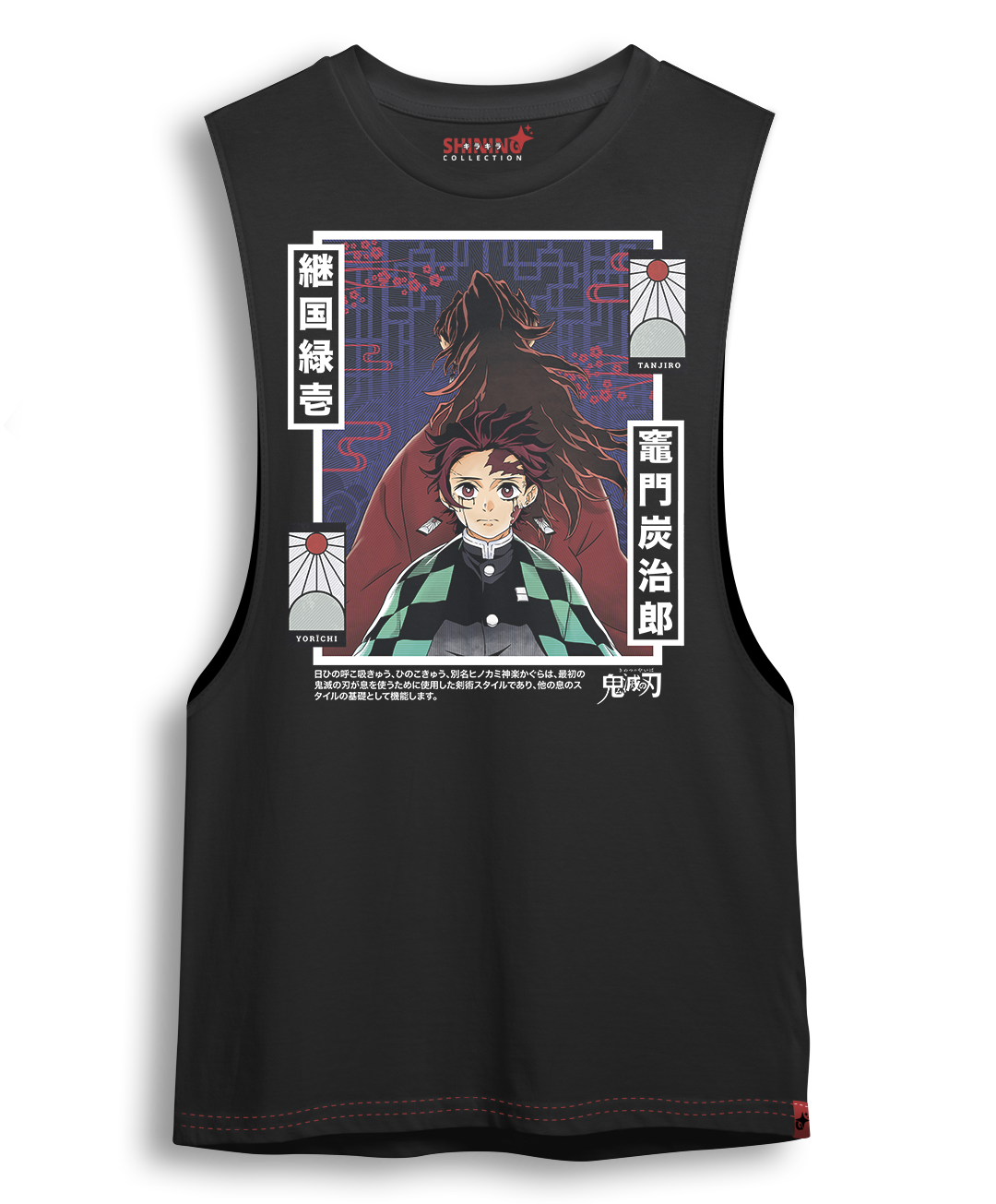 Polera Tanjiro x Yorichi Kimetsu No Yaiba