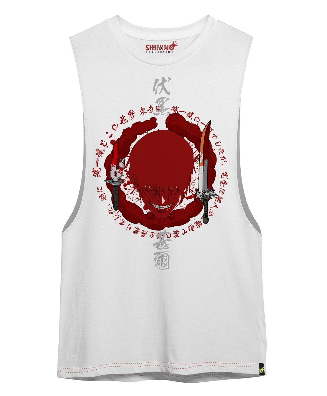Polera Toji Fushiguro Caos Maldito - Jujutsu Kaisen Oversized Long Fit Unisex