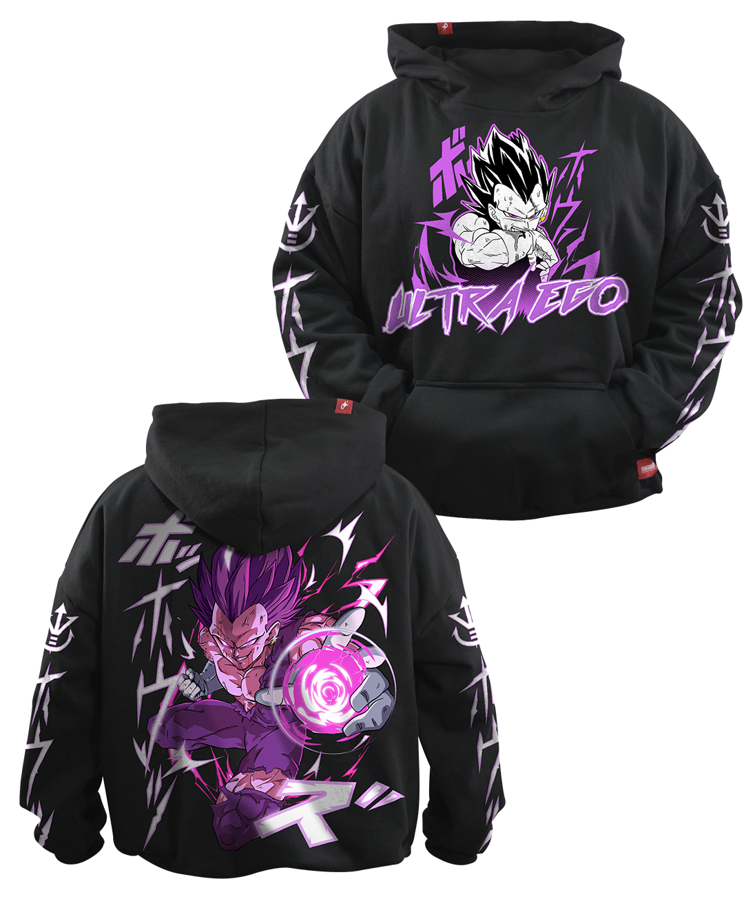 Hoodie Vegeta Ultra Ego Dragon Ball Z Oversized Unisex