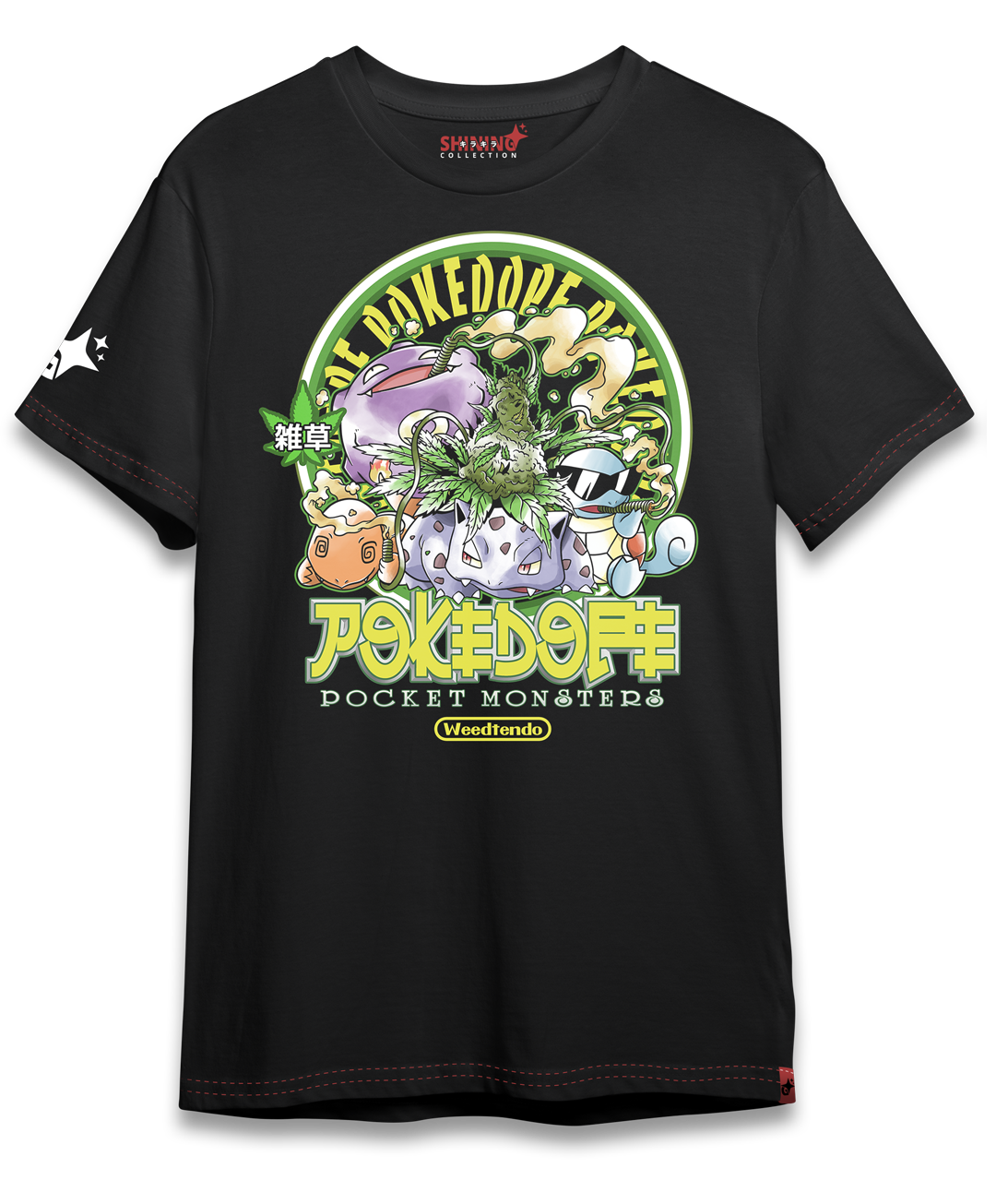 Polera PokeDope - Pokemon Long Fit Unisex