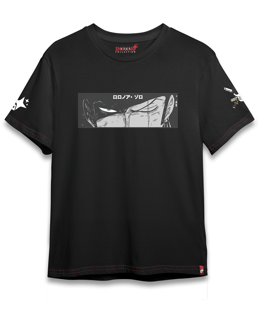 Polera Full Art Roronoa Zoro - One piece - Oversized Long Fit Unisex