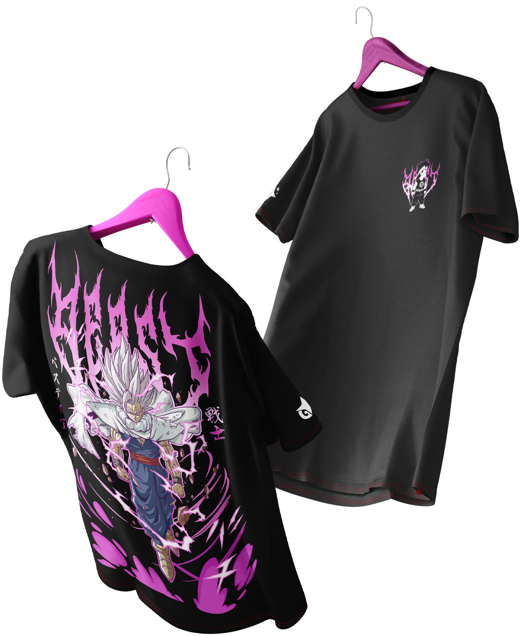 Polera Full Art Gohan Bestia - Dragon Ball Z - Oversized Long Fit Unisex