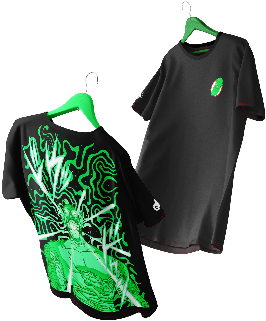 Polera Full Art Piccolo - Dragon Ball Z - Oversized Long Fit Unisex