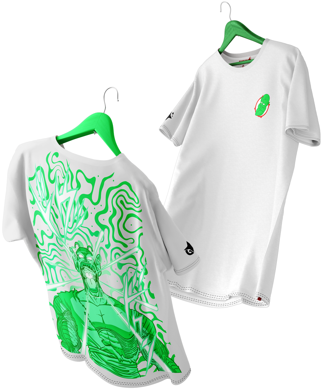 Polera Full Art Piccolo - Dragon Ball Z - Oversized Long Fit Unisex