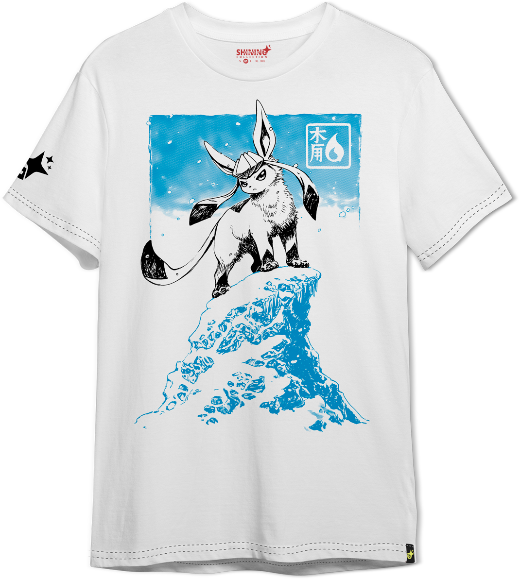 Polera Glaceon "Ice Spirit" – Oversized Long Fit Unisex